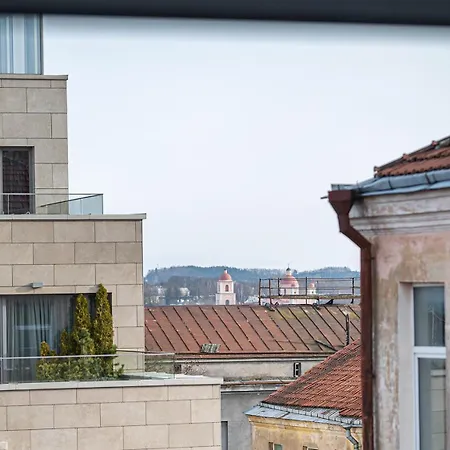 Cozy Central Attic Self Check In Vilnius Exterior photo